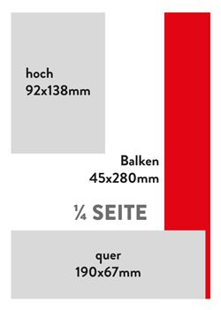 Grösse: ¼ Seite