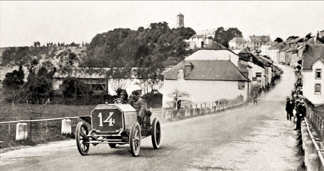 Oldtimer in den Ardennen
